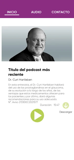 Glaucoma Podcasts Screenshot 1