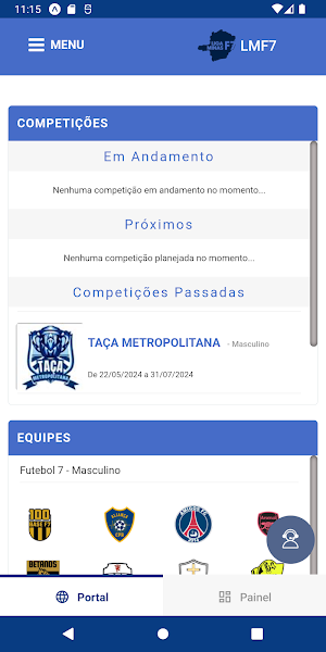 Liga Minas Fut7 Screenshot 1