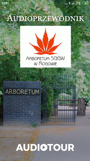 Arboretum w Rogowie Audioprzewodnik Screenshot 0
