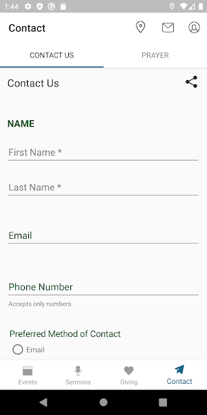 ADVANCE: VCBC Church App Screenshot 3