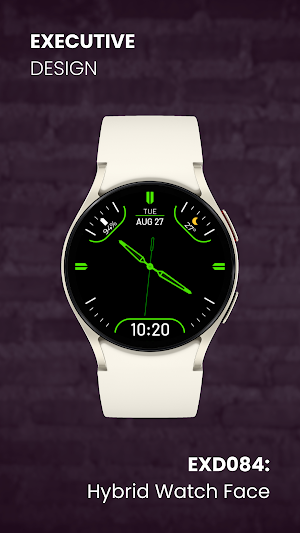 EXD084: Hybrid Watch Face Screenshot 2