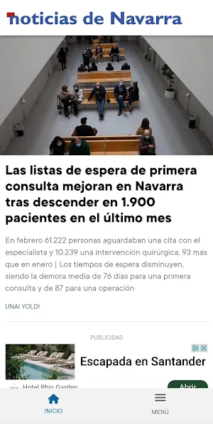 Diario de Noticias de Navarra Screenshot 0