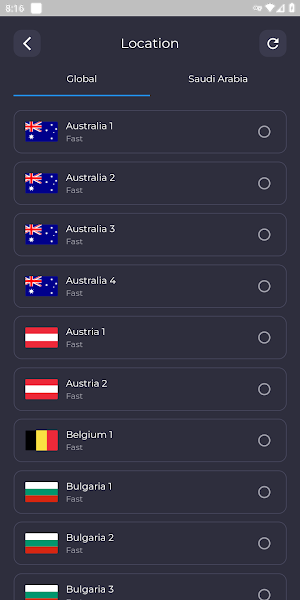Saudi Arabia VPN - Get KSA IP Screenshot 2