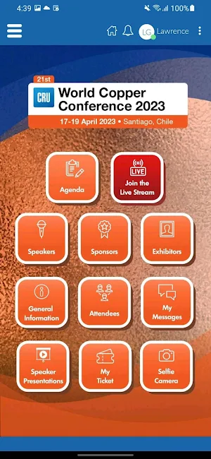 World Copper Conference Screenshot 2