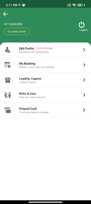 R.R travels Screenshot 3