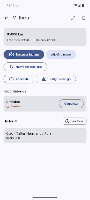 Mi Coche al Dia IA Screenshot 1