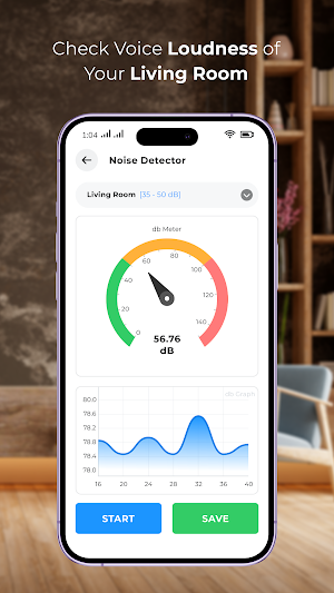Audio Sound Decibel Meter Screenshot 1