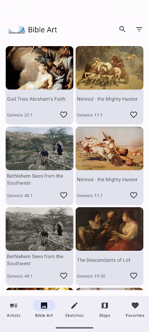 DBS Bible Art Screenshot 1