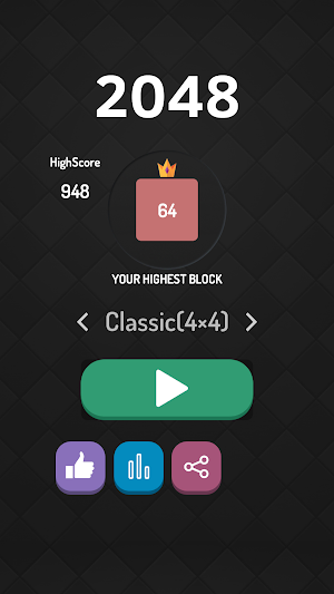 2048 number puzzle games Screenshot 0
