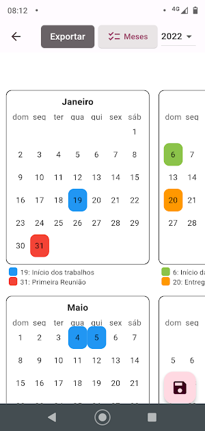 Criar Cronograma Pro Screenshot 0