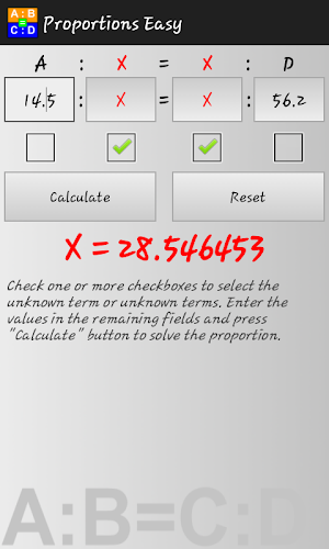 Proportions Easy Screenshot 2