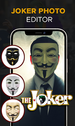 Joker mask photo Editor Screenshot 2