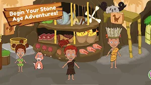 My Dinosaur Town - Jurassic Caveman Games for Kids Screenshot 2