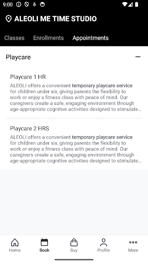 ALEOLI ME TIME STUDIO Screenshot 1
