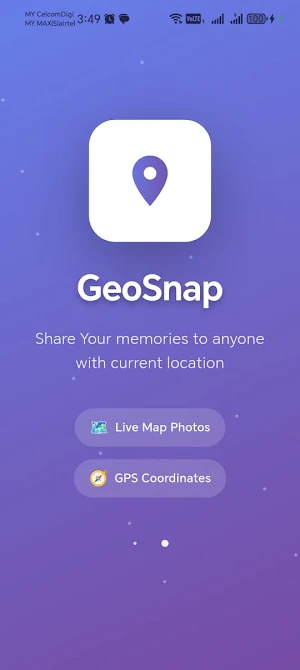 GeoSnap : GPS Location Camera Screenshot 0