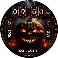 Fire Lantern WatchFace
