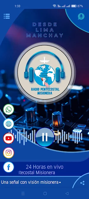 Radio Pentecostal Misionera Screenshot 2