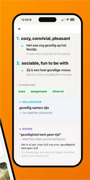 Dutch Dictionary - Learn Dutch Screenshot 1