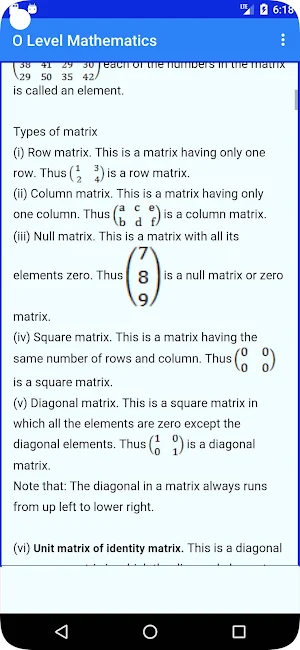 Mathematics O Level Notes screenshot 7