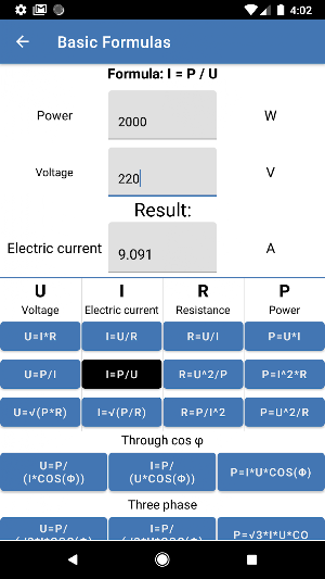 Electrical engineering handbook Screenshot 3