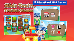 Toddler Train Games Screenshot 0