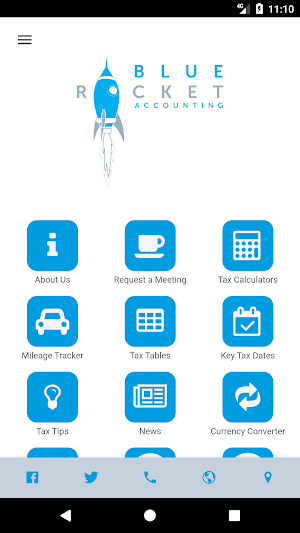 Blue Rocket Accounting Screenshot 0