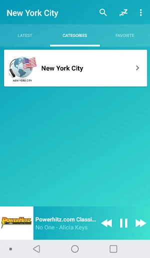 New York City radios online Screenshot 1