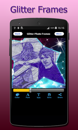 Amazing Glitter Photo Frames Screenshot 1
