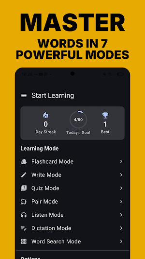VocabTrain – Vocab Flashcards Screenshot 0