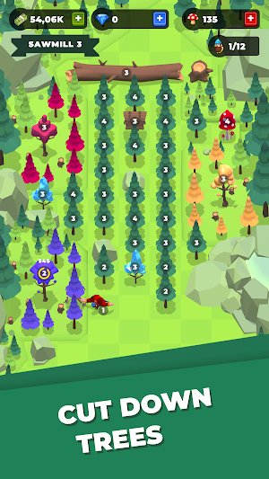Lumberjack Merge Screenshot 0