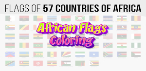 coloring flag African country Screenshot 0