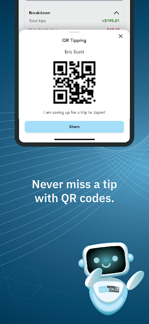 TipHaus Employee App Screenshot 2