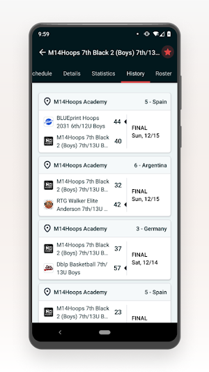 United Hoops Network Screenshot 3