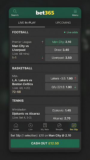 Bet365 Screenshot 2