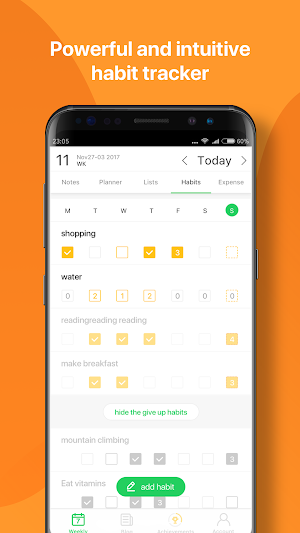 Elisi - Digital Bullet Journal screenshot 5