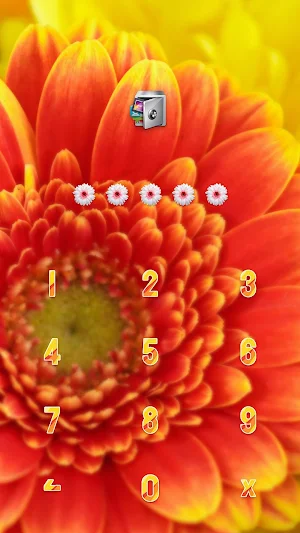 AppLock Theme Gerbera Screenshot 1