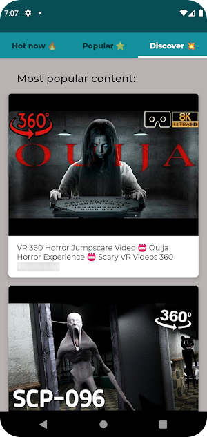 VR Horror videos 360 Screenshot 3
