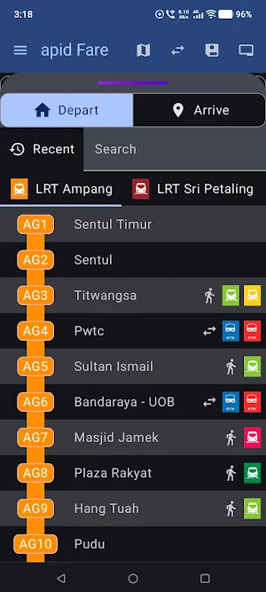 My Rapid Fare Screenshot 1