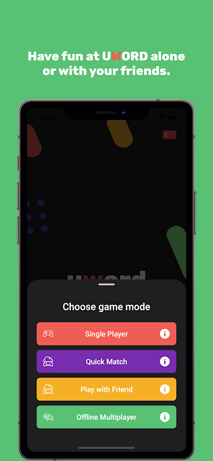 Uword: Online Word Game Screenshot 1
