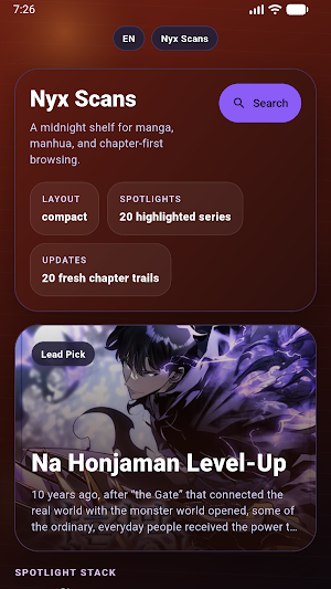 NyxScans: Manga & Manhua Screenshot 0