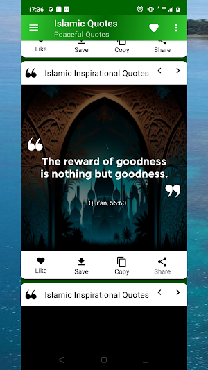 MuslimQuotes Screenshot 1