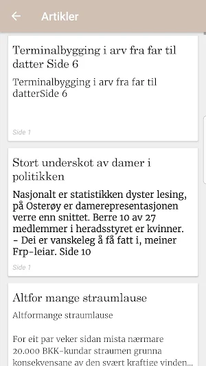 Bygdanytt eAvis Screenshot 3