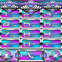 Light Pattern Dialer theme