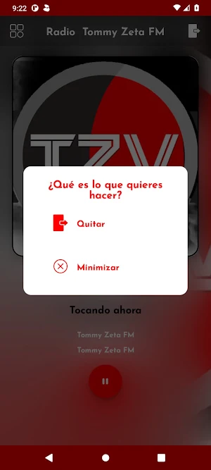 Tommy Zeta FM Screenshot 2