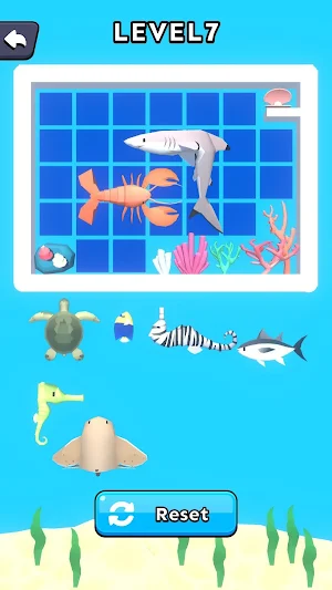 Fishs panel Puzzle Screenshot 0