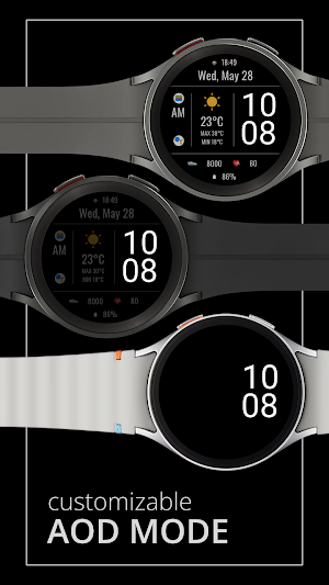 DADAM105 Weather Digital Watch Screenshot 3