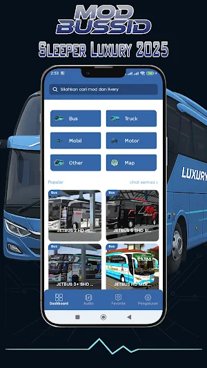 Mod Bussid Bus Sleeper Luxury Screenshot 1