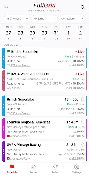 FullGrid Motorsports Screenshot 3