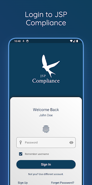 JSP Compliance Screenshot 1