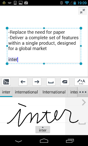 mazec3 Handwriting Recognition Screenshot 0